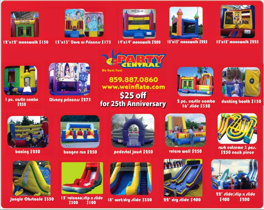 Inflatable Rentals Lexington KY Bounce house rental Lexington K by