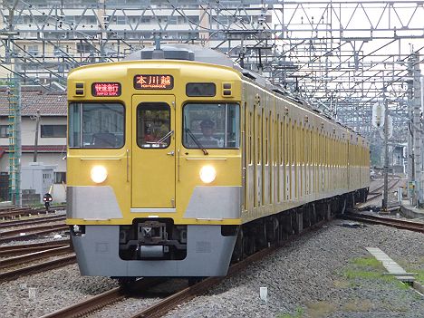 西武新宿線　快速急行　本川越行き2　新2000系(廃止)