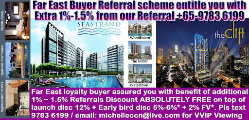 Buyer get Additional 1% Referral Discount for Far East Property + FREE Facial Rejuvenation Package!