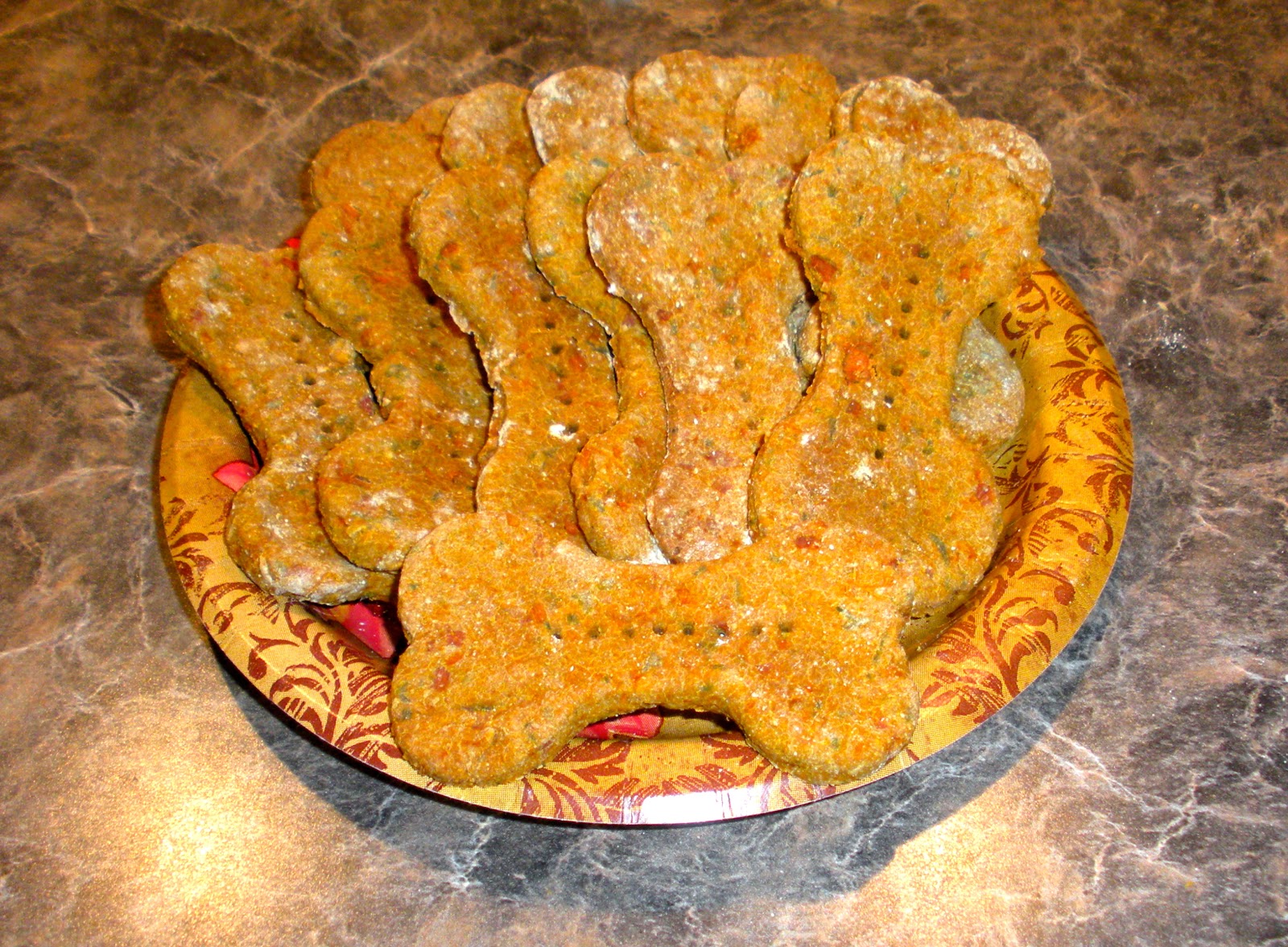 Blue Skies for Me Please Fred's Carrot Cake Dog Cookies