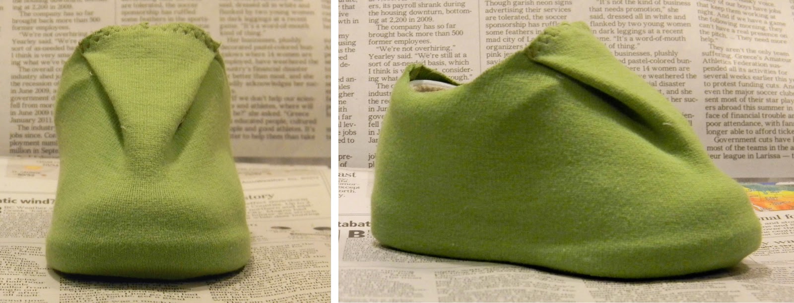 costume shoe covers for Halloween bright apple blossom