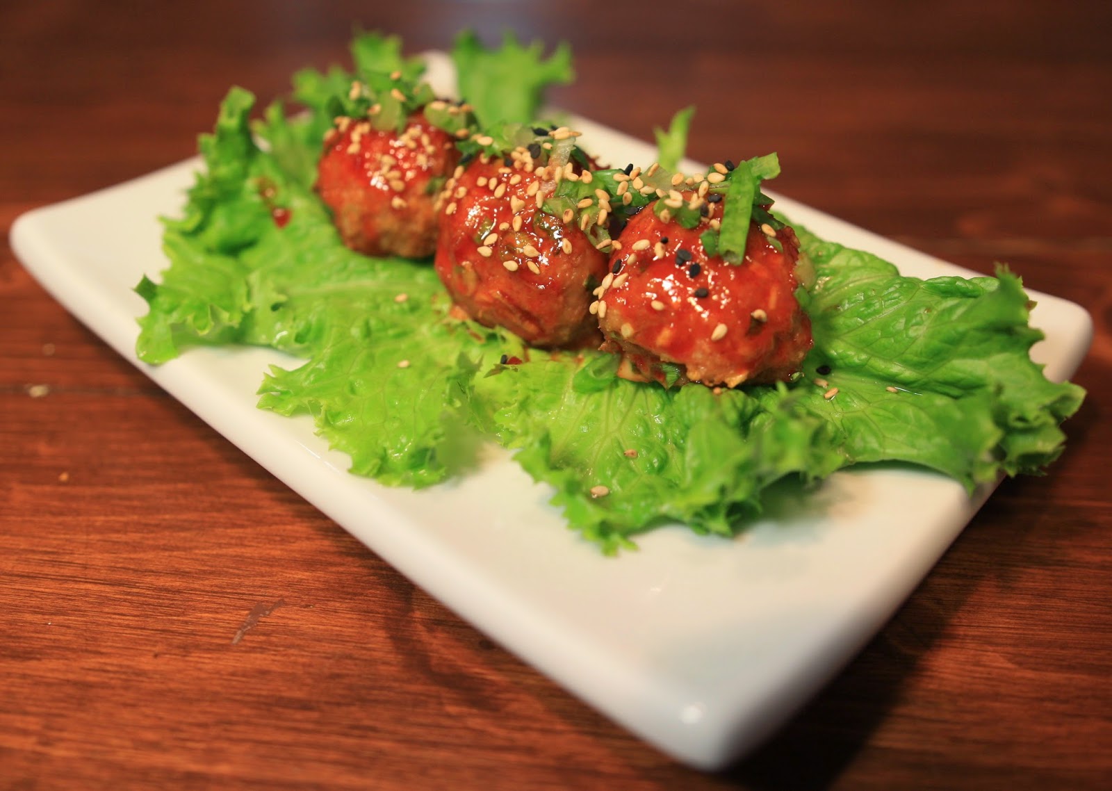 Spicy Korean Meatballs Pimentious
