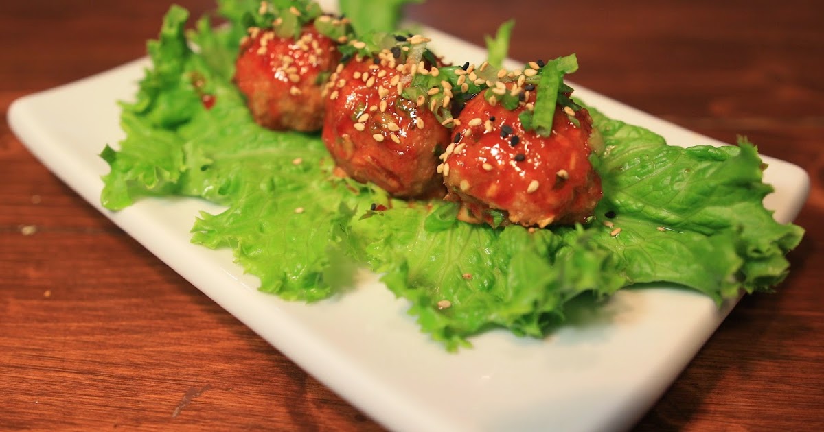 Spicy Korean Meatballs Pimentious