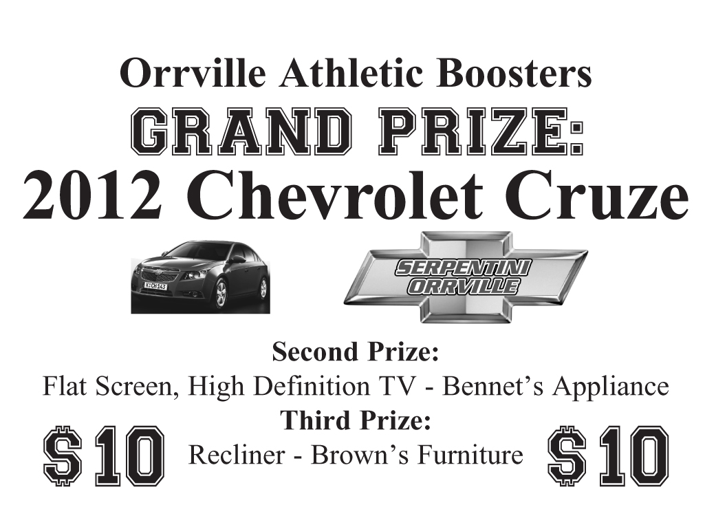 Orrville Red Rider Sports Blog Booster Club Car Raffle Drawing Is