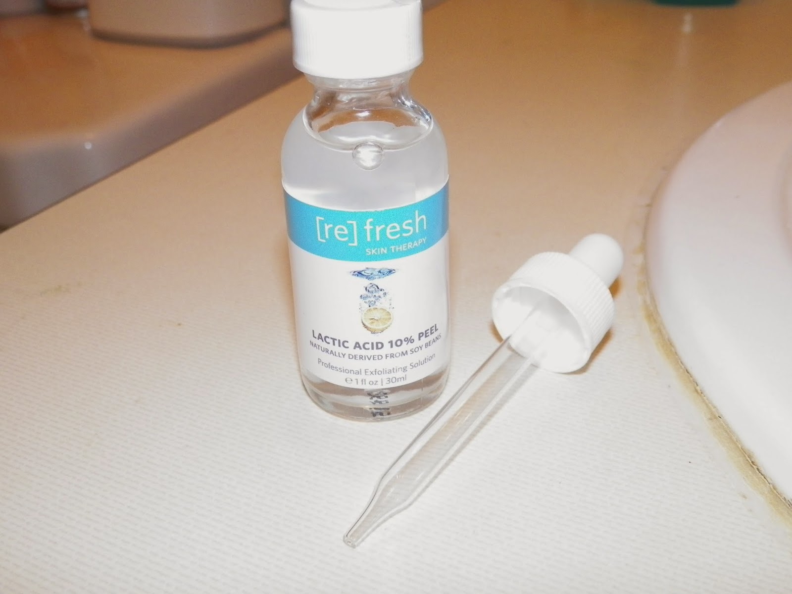 mygreatfinds [re]fresh Skin Therapy Lactic Acid 10 Peel Review