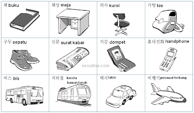 everlastingfriend: Belajar Kosa Kata Korea Bergambar