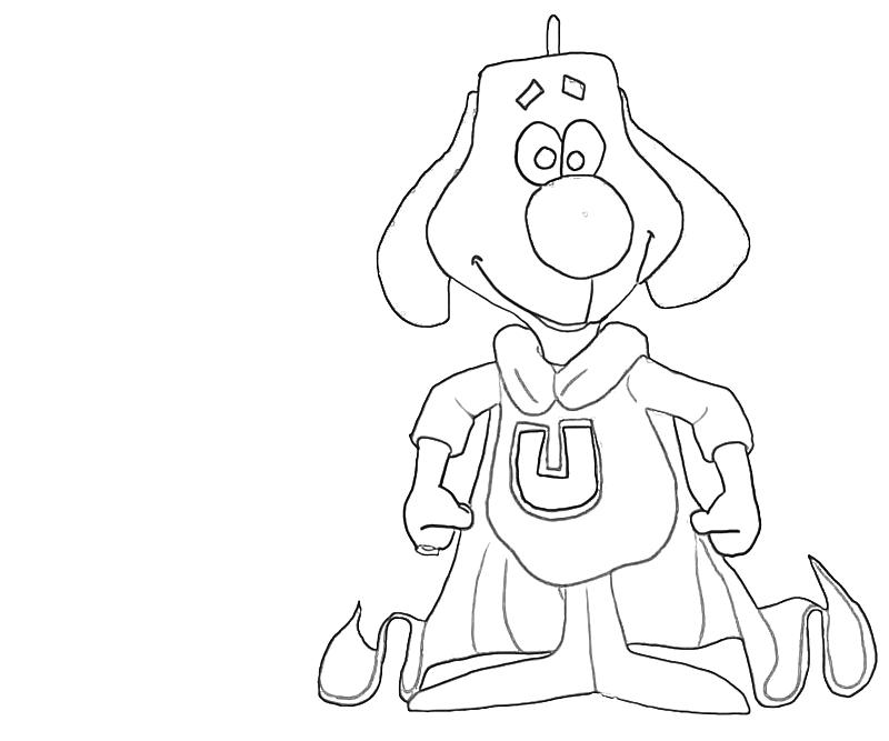 Printable Underdog Superhero Coloring Pages printable-underdog-superhero-coloring-pages