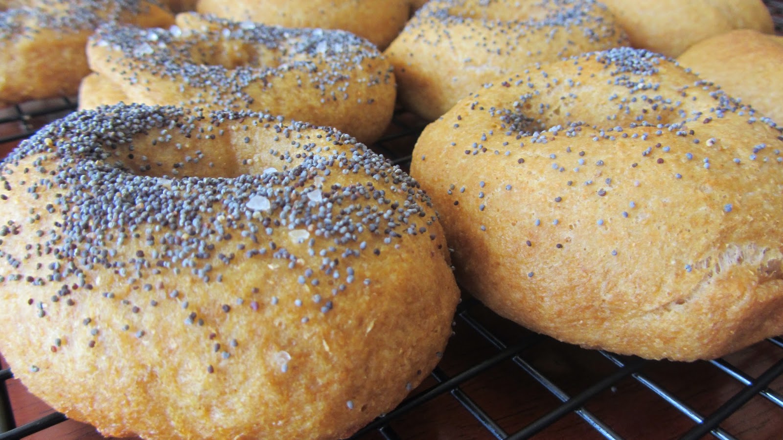In the Name of Good Taste Whole Wheat Bagels