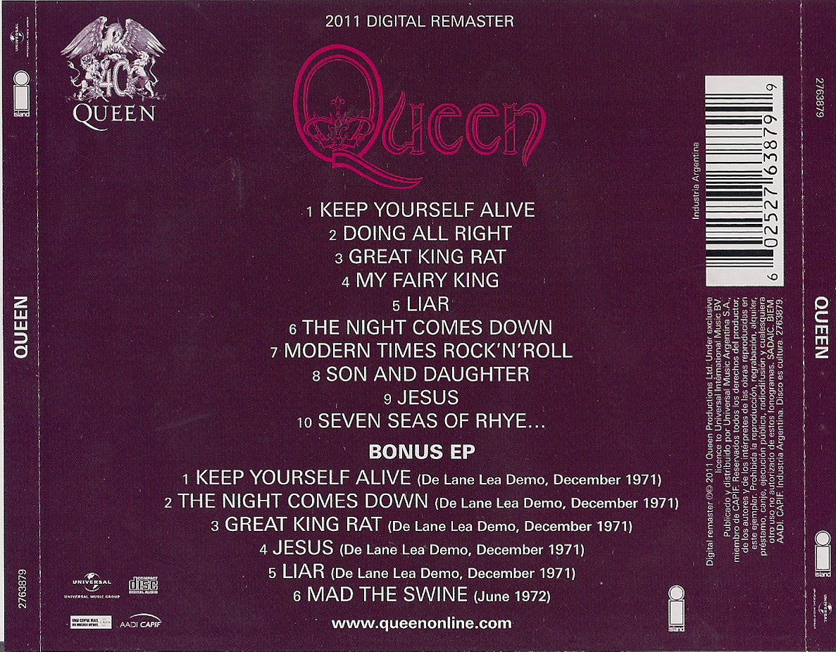 Queen A Night At The Opera Remastered Rar