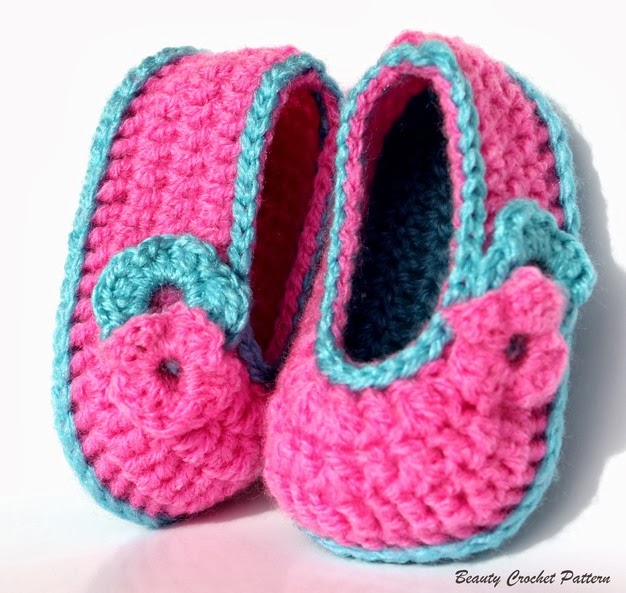 crochet barbie shoes