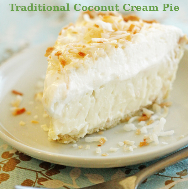 your recipes Traditional Coconut Cream Pie