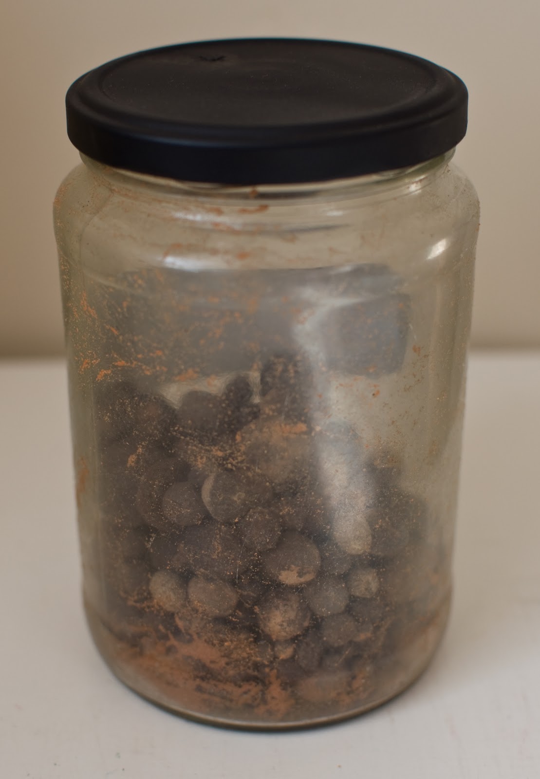 Tutorial Aging glass jars