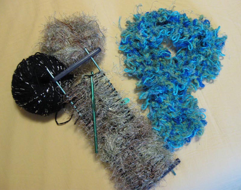 Fiber Antics by Veronica Hairpin Lace demonstration—a traditional