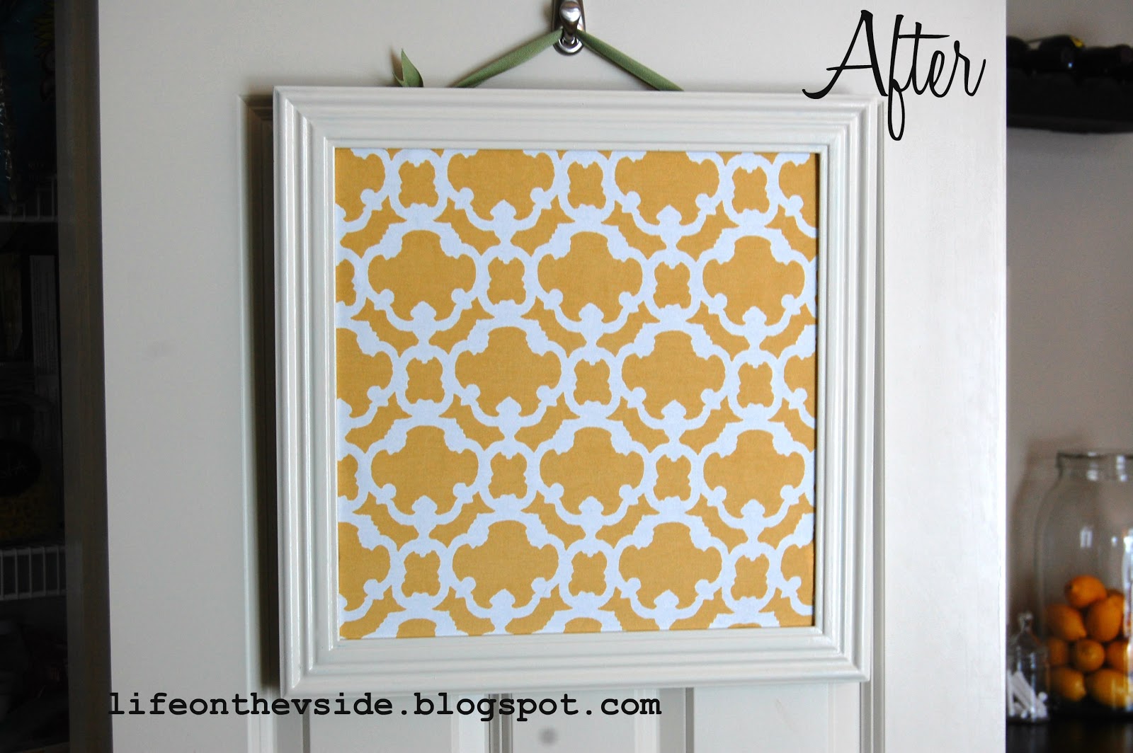 On The V Side Diy Memo Board Diy Memo Board