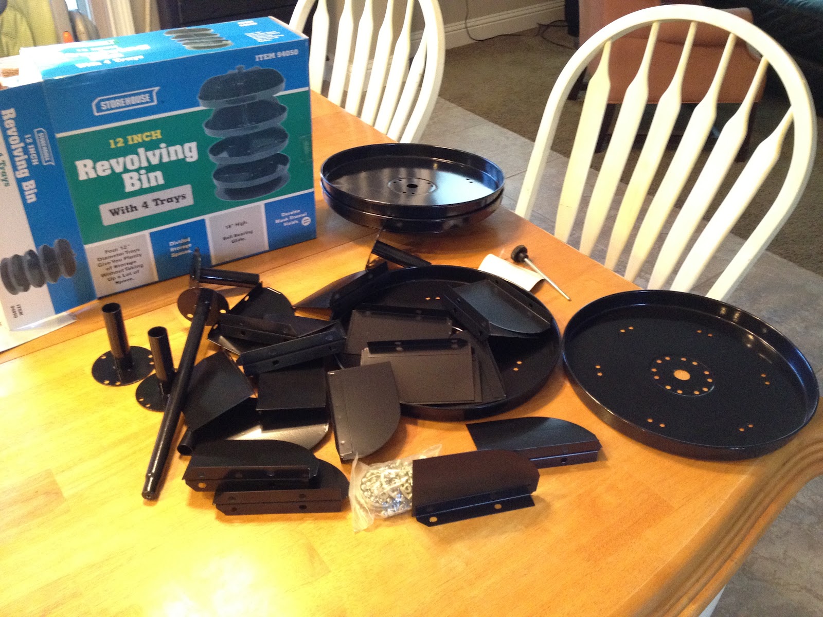 The Picinic Basket Harbor Freight Revolving Storage Bin