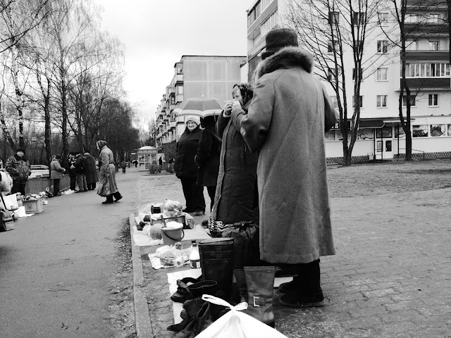 Street sellers - Minsk, Belarus