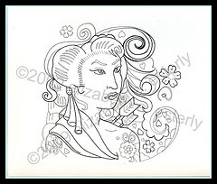 Dragonfly+tattoo+flash+art