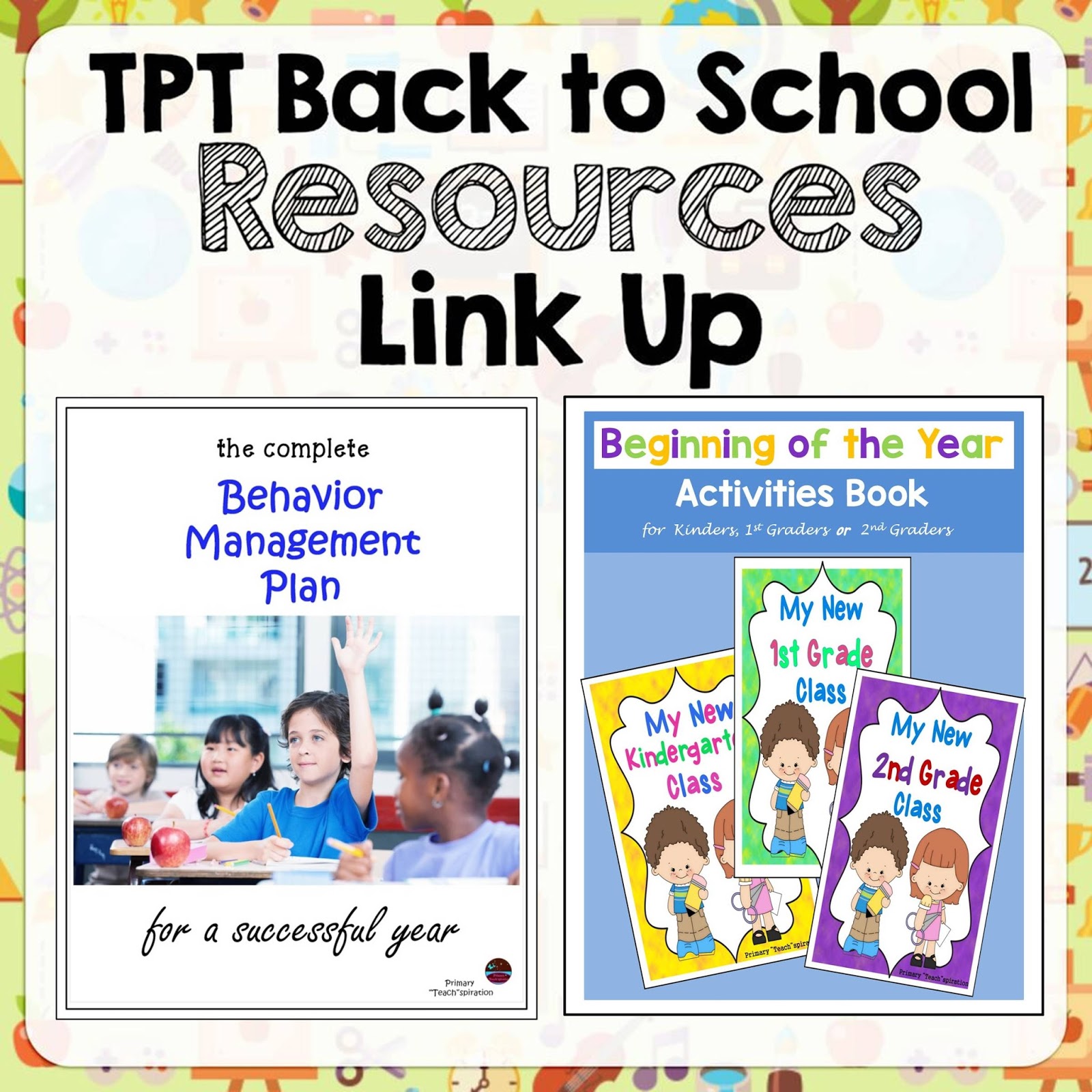 Back to School Resources Link Up! Primary Teachspiration