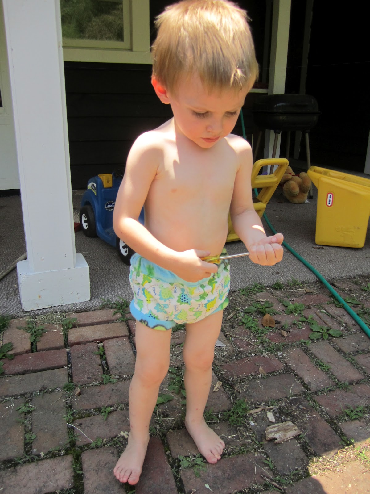 Our Journey of God's Faithfulness Failed Potty Training and a New Project