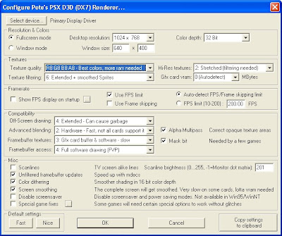 Emulator PS1: PSX/PS1 ePSXe v1.7.0 BIOS Plugins with Tutorial