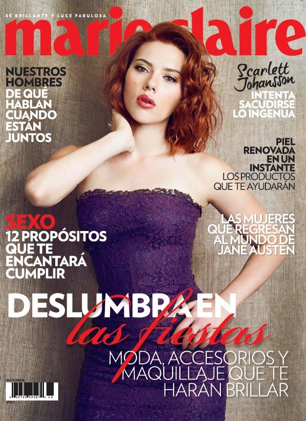 Smartologie: Scarlett Johansson covers Cosmopolitan US and Marie Claire