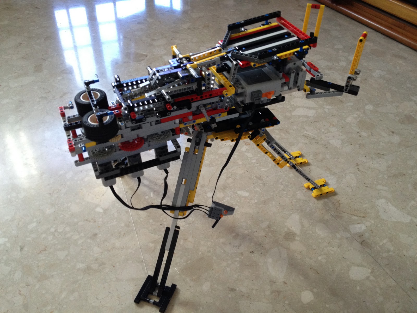 Exorus' Lego and Robotics Project Mike Marble Launcher