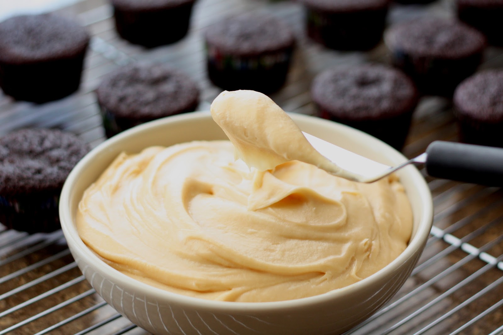 Barefeet In The Kitchen Salted Caramel Frosting