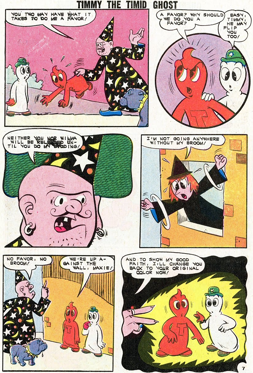 The Big Blog of Kids’ Comics! Timmy The Timid Ghost No. 31, March 1962