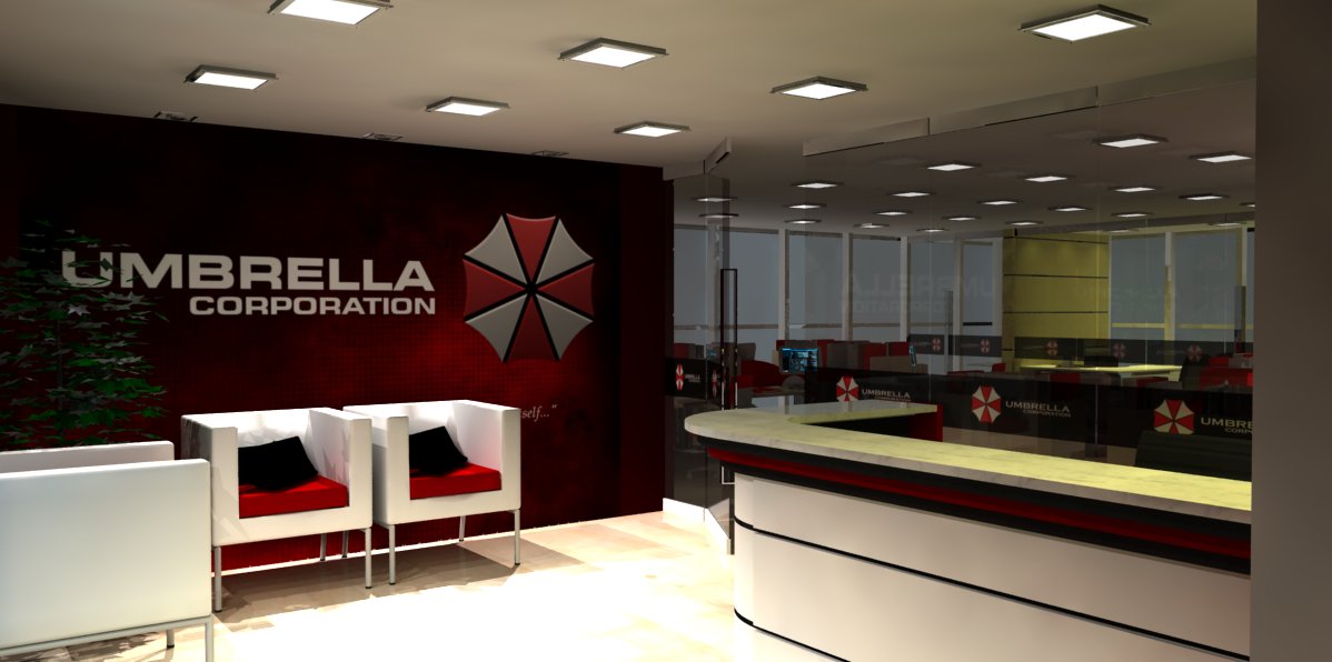 Umbrella Corporation Inalguraça da sede no Brasil Umbrella Corporation