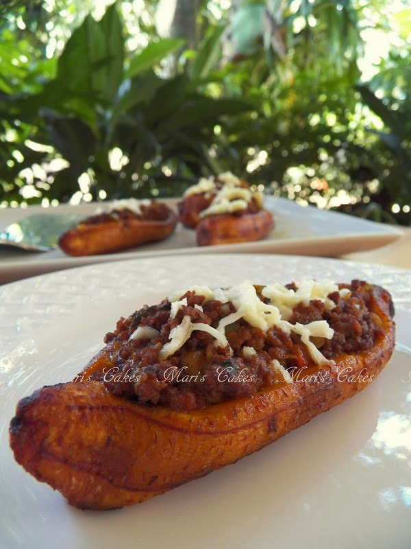 Ripe Plantains Canoes Mari's Cakes (English)