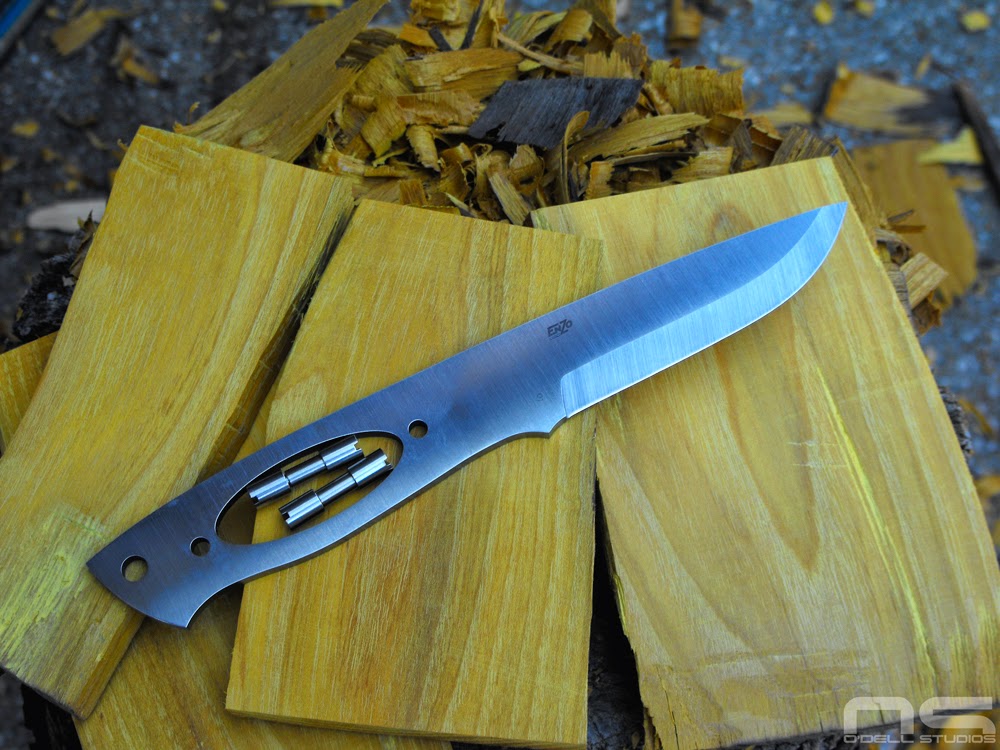 Scandi grind, O1 tool steel, full tang survival knife