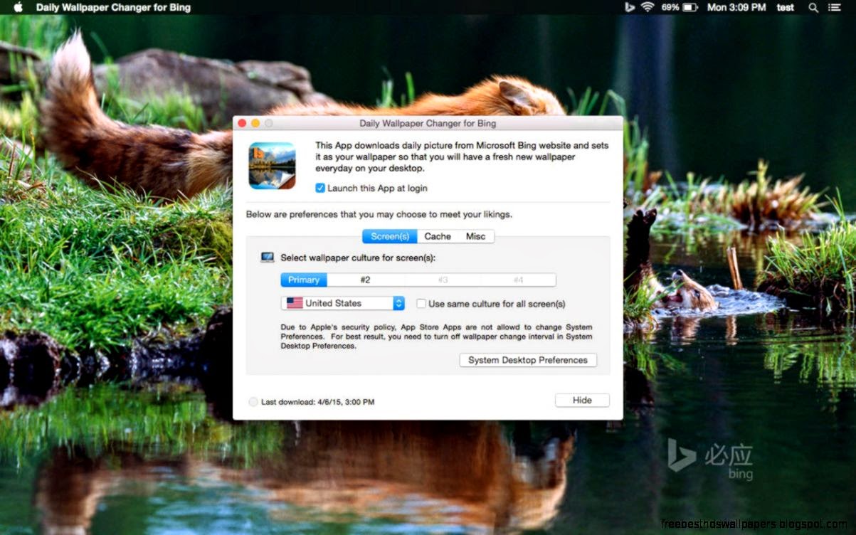 App Shopper Daily Wallpaper Changer for Bing Entertainment App Shopper Daily Wallpaper Changer for Bing Entertainment
