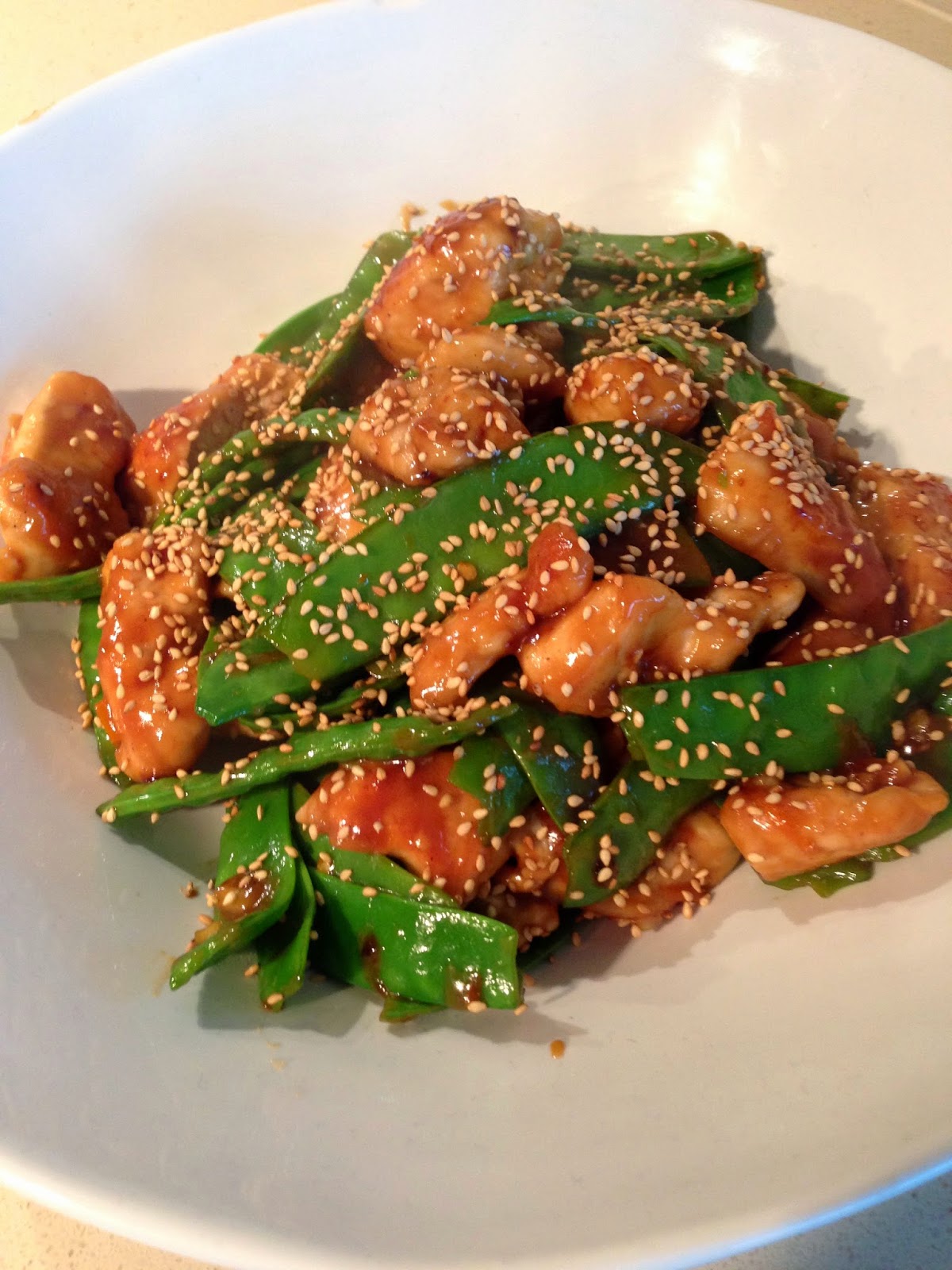 Weeknight Wonders by Ellie Krieger Orangesesame chicken stirfry with