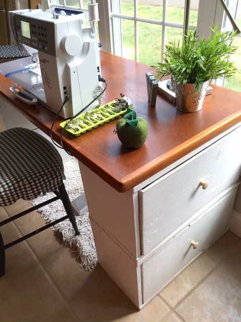 Sew Many Ways...: Make Your Own Desk or Sewing Table With Things You
