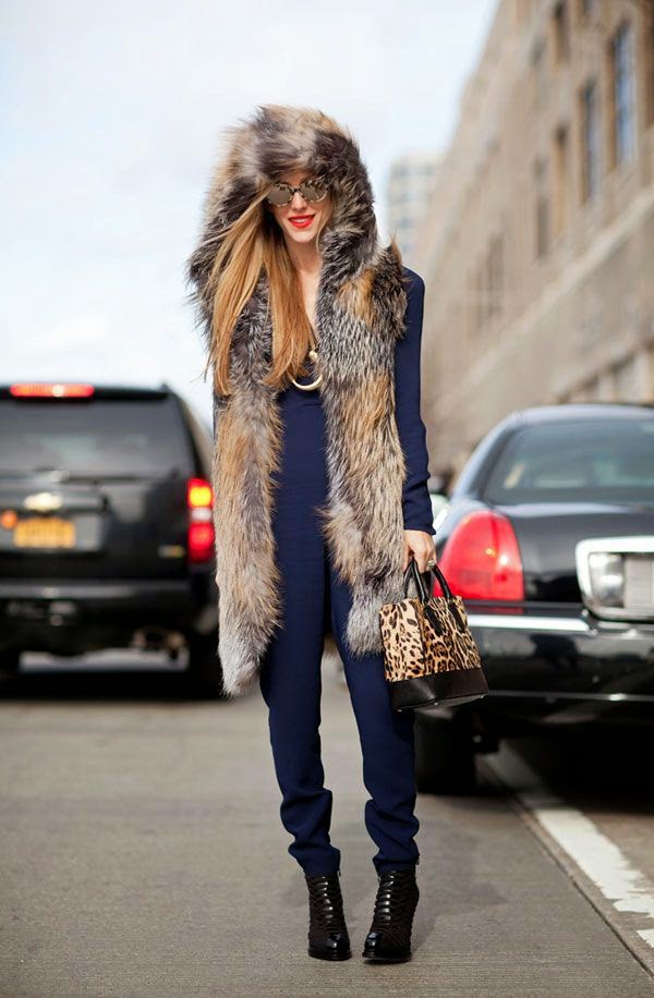How to Chic HOW TO WEAR A FUR VEST ? 12 OUTFITS IDEAS