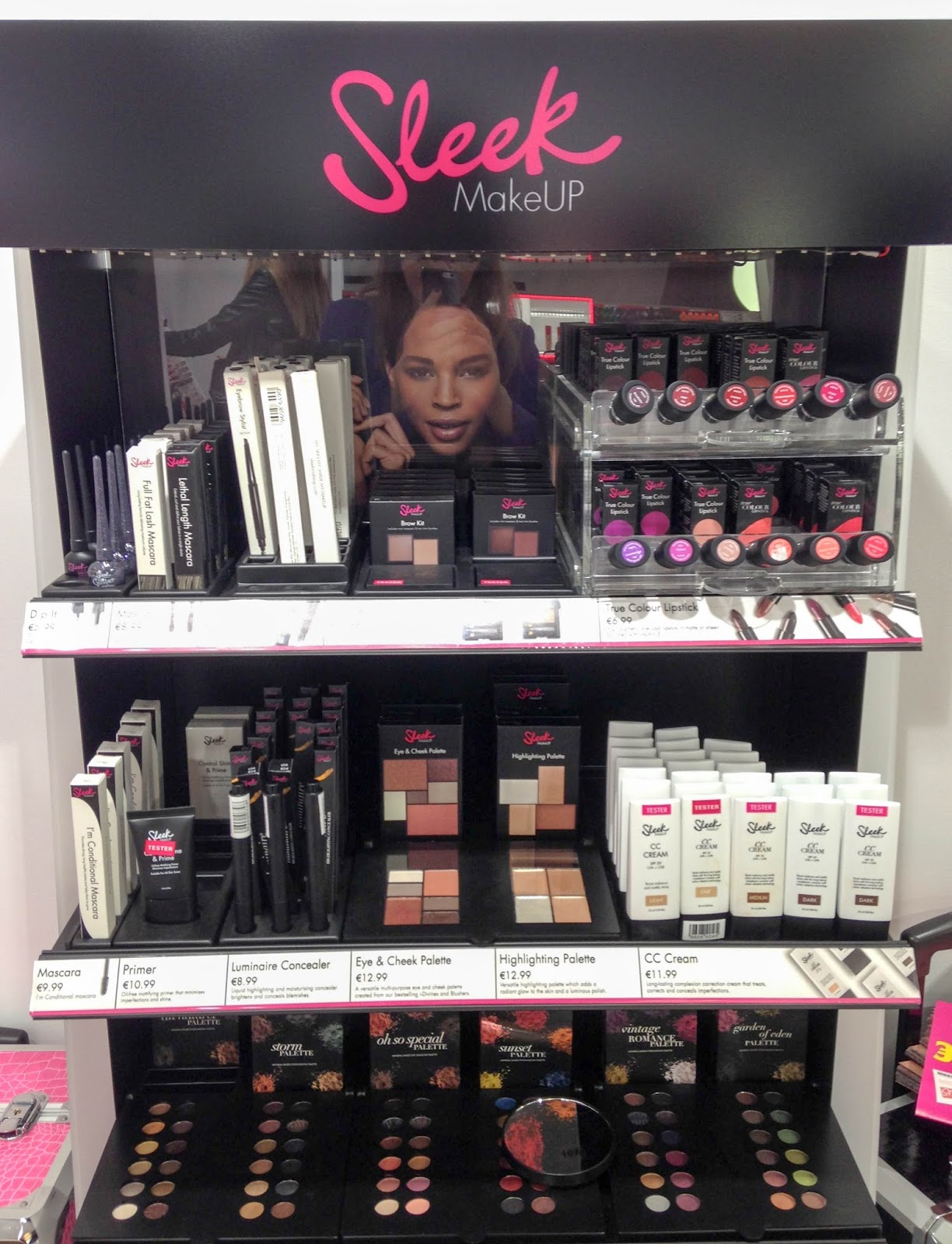 Sleek Makeup now available in Belgium at DI Wrinkles And Heels