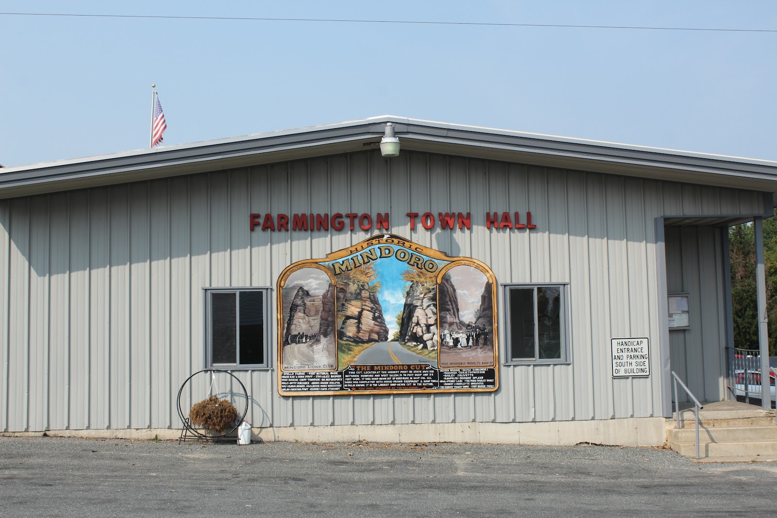 Wisconsin Historical Markers Historic Mindoro The Mindoro Cut