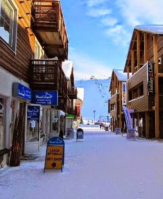 Centre of Levi ski resort
