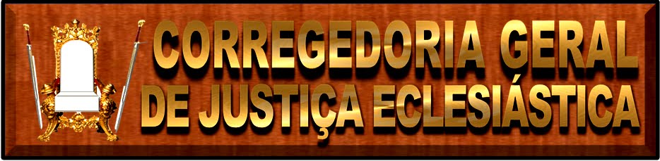 CORREGEDORIA GERAL DA JUSTIÇA DE PAZ ECLESIÁSTICA
