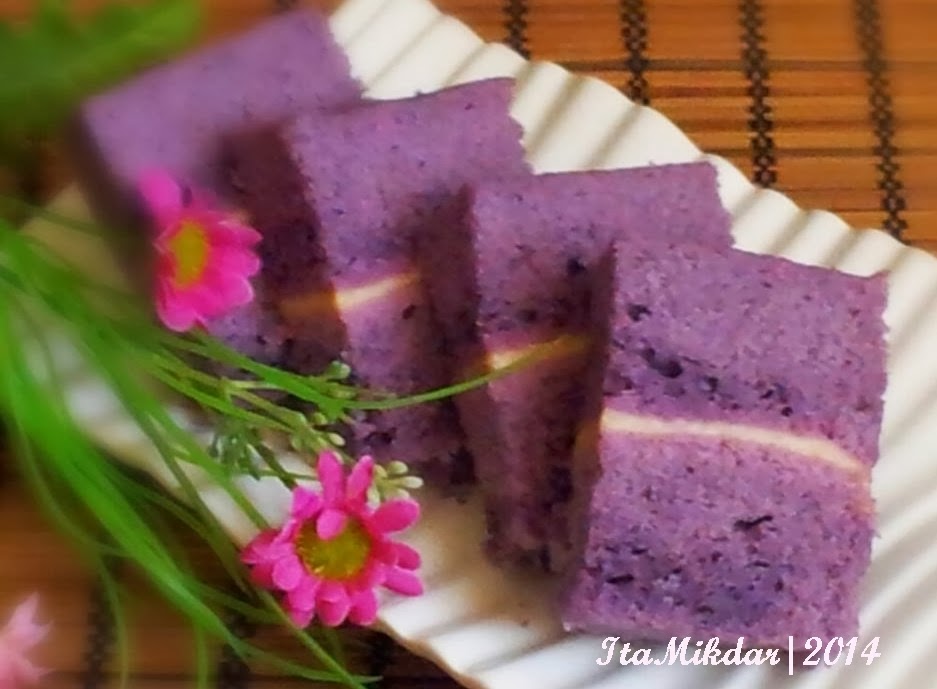 Cara Membuat Kue Bolu Ubi Kukus | dapur griya khayangan bolu kukus ubi ungu lapis keju Cara Membuat Kue Bolu Ubi Kukus | dapur griya khayangan bolu kukus ubi ungu lapis keju