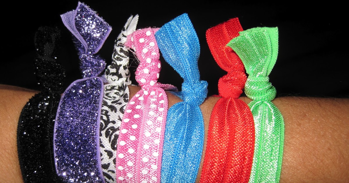 Circles Of Sunshine DiY Hair Elastics Yes Please!