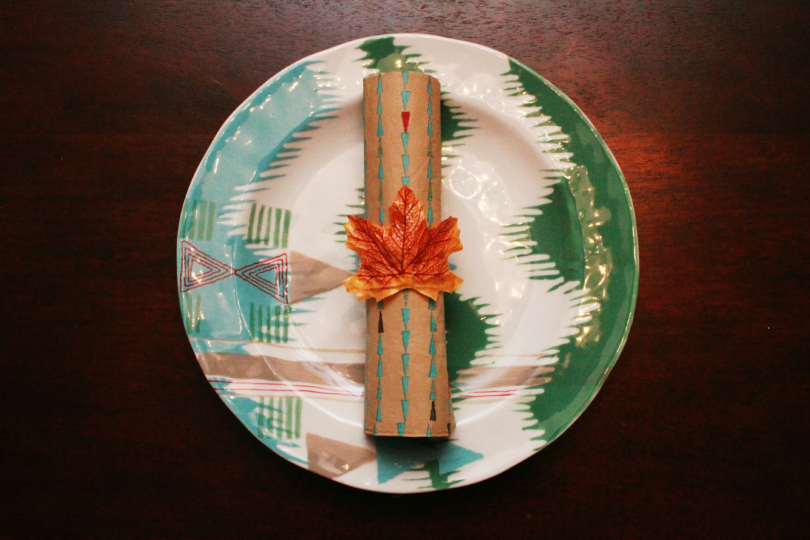 EAT+SLEEP+MAKE CRAFT Harvest Napkin Rings