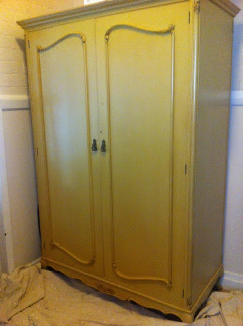 french country painted armoire by Lilyfield Life, Sydney