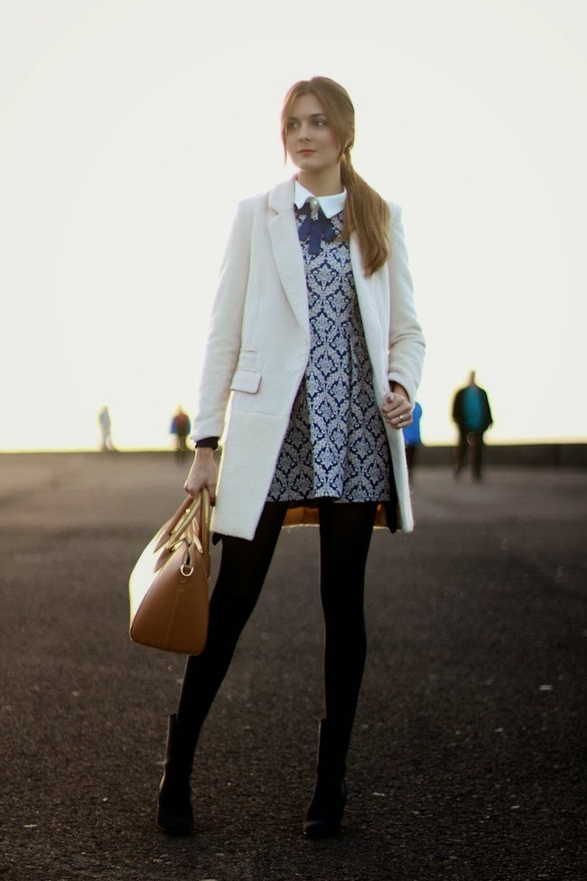 Marilyn's Closet FASHION BLOG Como combinar un abrigo blanco / How