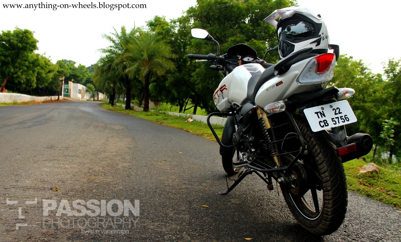 Anything On Wheels Driven 6 Tvs Apache Rtr 180 Abs