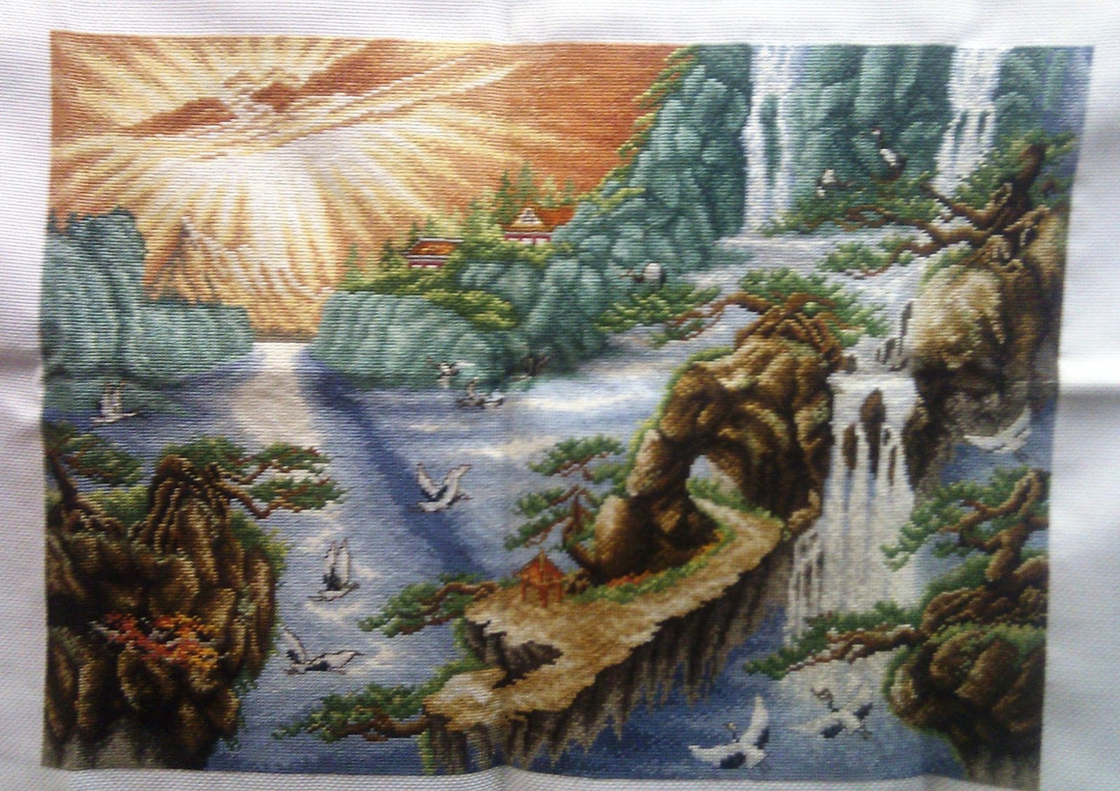 Golden Light Designs Chinese Waterfalls