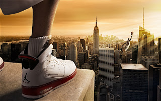 Basketballer Shoes Skyscapers HD Wallpaper