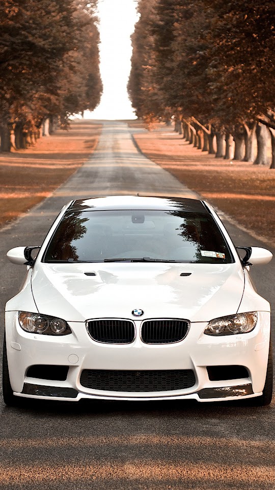 BMW M3 Branca Android Wallpaper