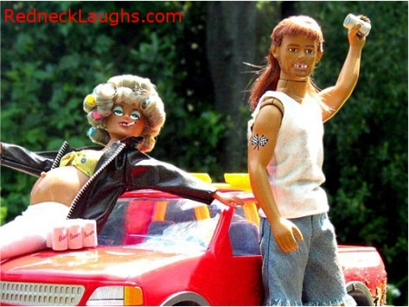 Redneck Barbie Doll