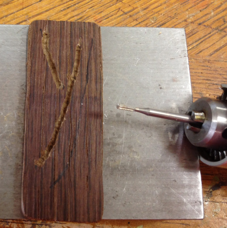 Create Recklessly with Melissa Cable Inlaying Wire into Wood